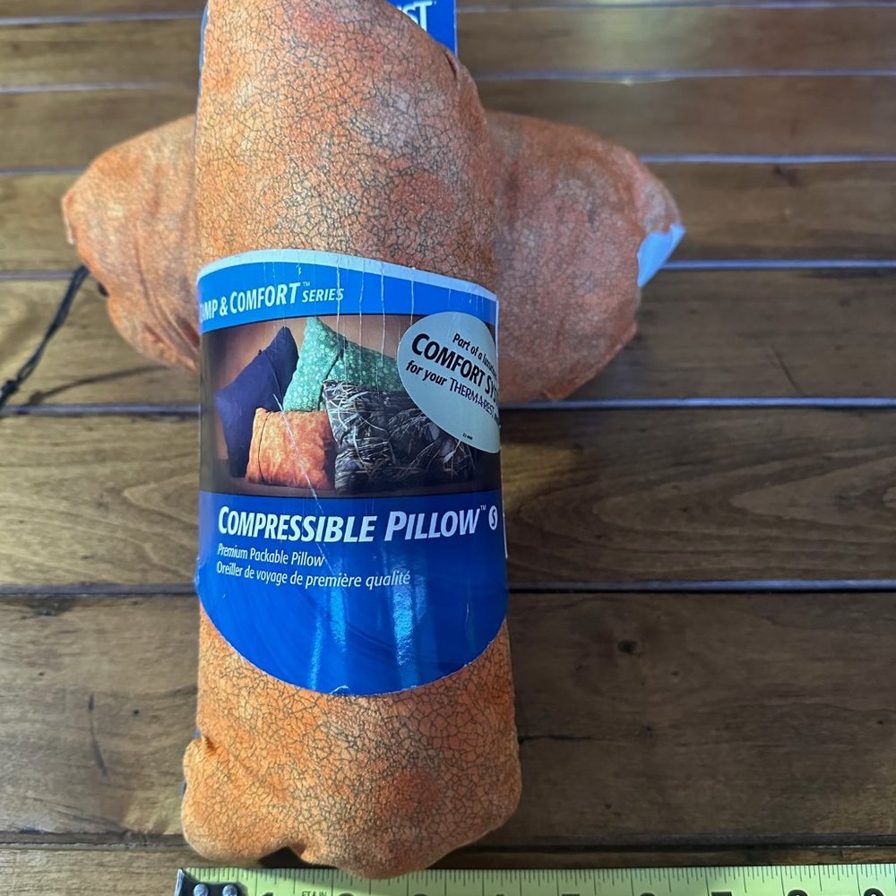 Pillow for camping or travel NEW never used
